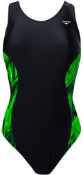 FINALS Women's Onyx Super V-Back Splice Swimsuit