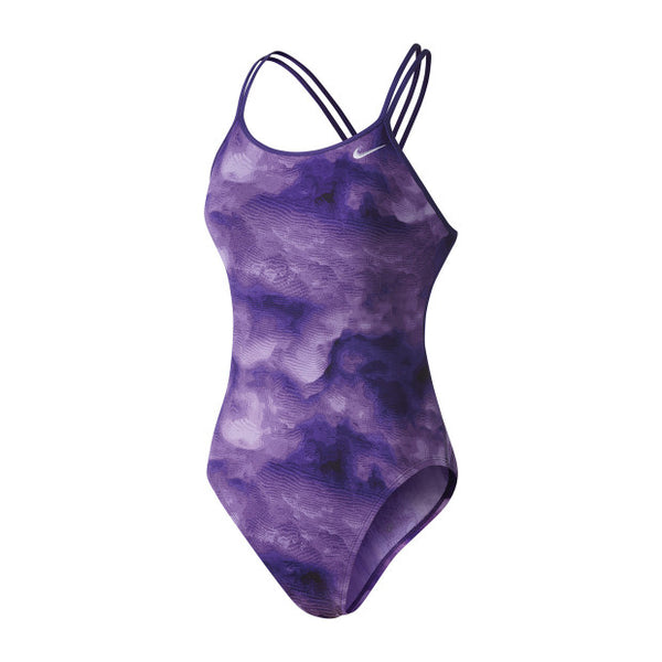 NIKE Women's Cloud Spider Back One-Piece Swimsuit