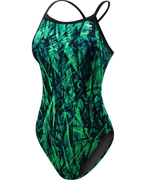 TYR Girls' Sagano Diamondfit Swimsuit