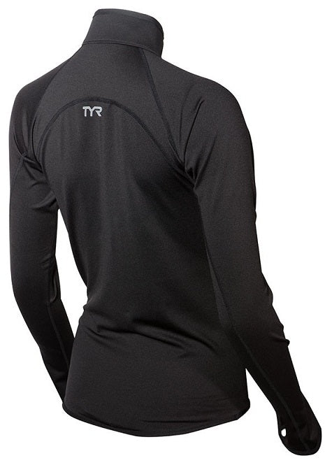 TYR Women's All Elements Long Sleeve 1/4 Zip Pullover