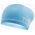 TYR Long Hair Silicone Comfort Youth Swim Cap.