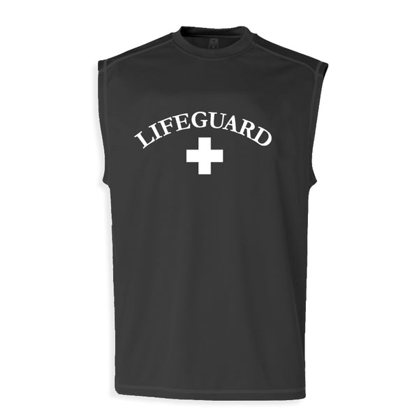 Lifeguard Muscle Tee - Lifeguard logo
