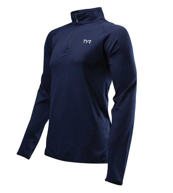 TYR Men's All Elements Long Sleeve 1/4 Zip Pullover
