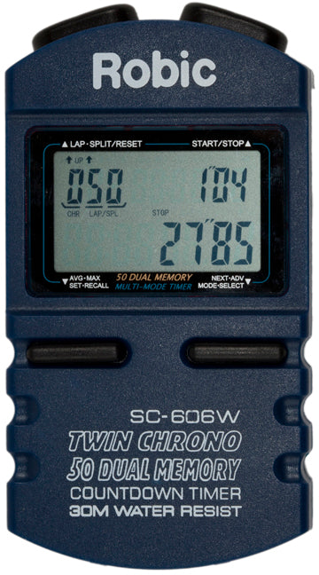 ROBIC SC-606W 50 Memory Chrono & Countdown