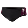 Black/Burgundy