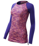 TYR Women's Belize Long Sleeve Rashguard - Sonoma