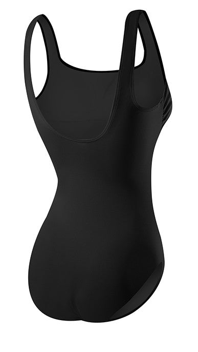 TYR TAQA7A Women's Solid Scoop Neck Controlfit Swimsuit