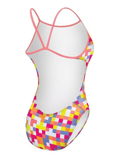 TYR Girls' Digitizer Thin-X Back Swimsuit - Youth