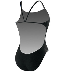 NIKE SWIM Poly Core Solid Female Cut Out Tank