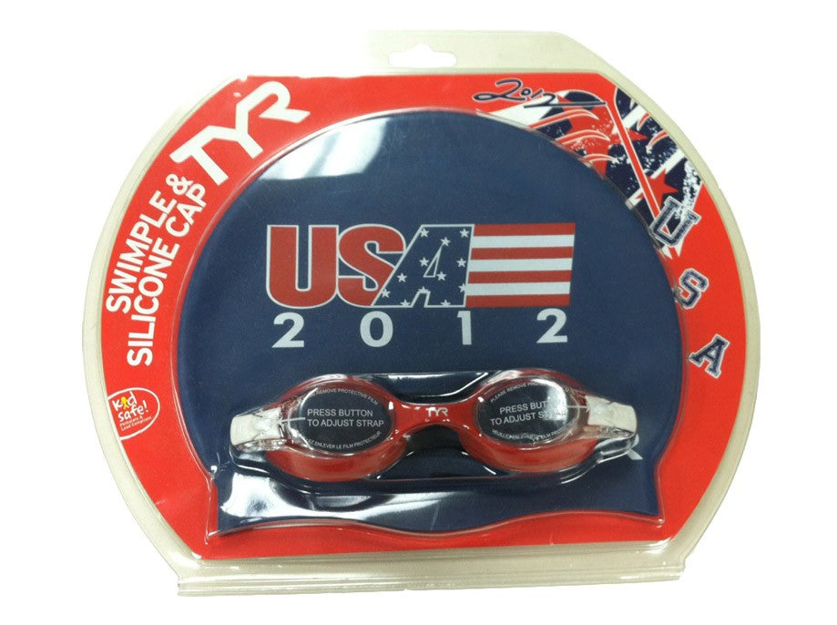 TYR Swimple Splash Pack Red/White/Blue (636) / One Size