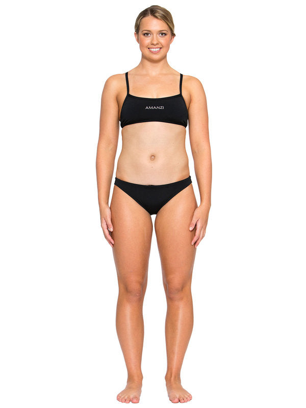 AMANZI JET Womens Top Sports Bikini
