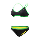 TYR Women's Durafast Lite Solid Brites Crosscutfit Workout Bikini
