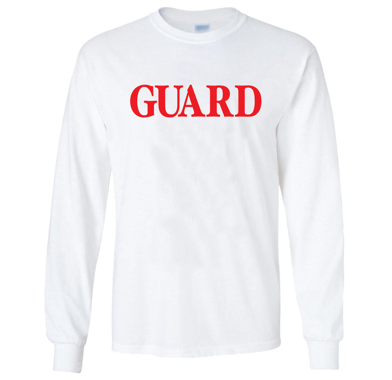 Lifeguard Long Sleeve Tshirt - Guard Logo
